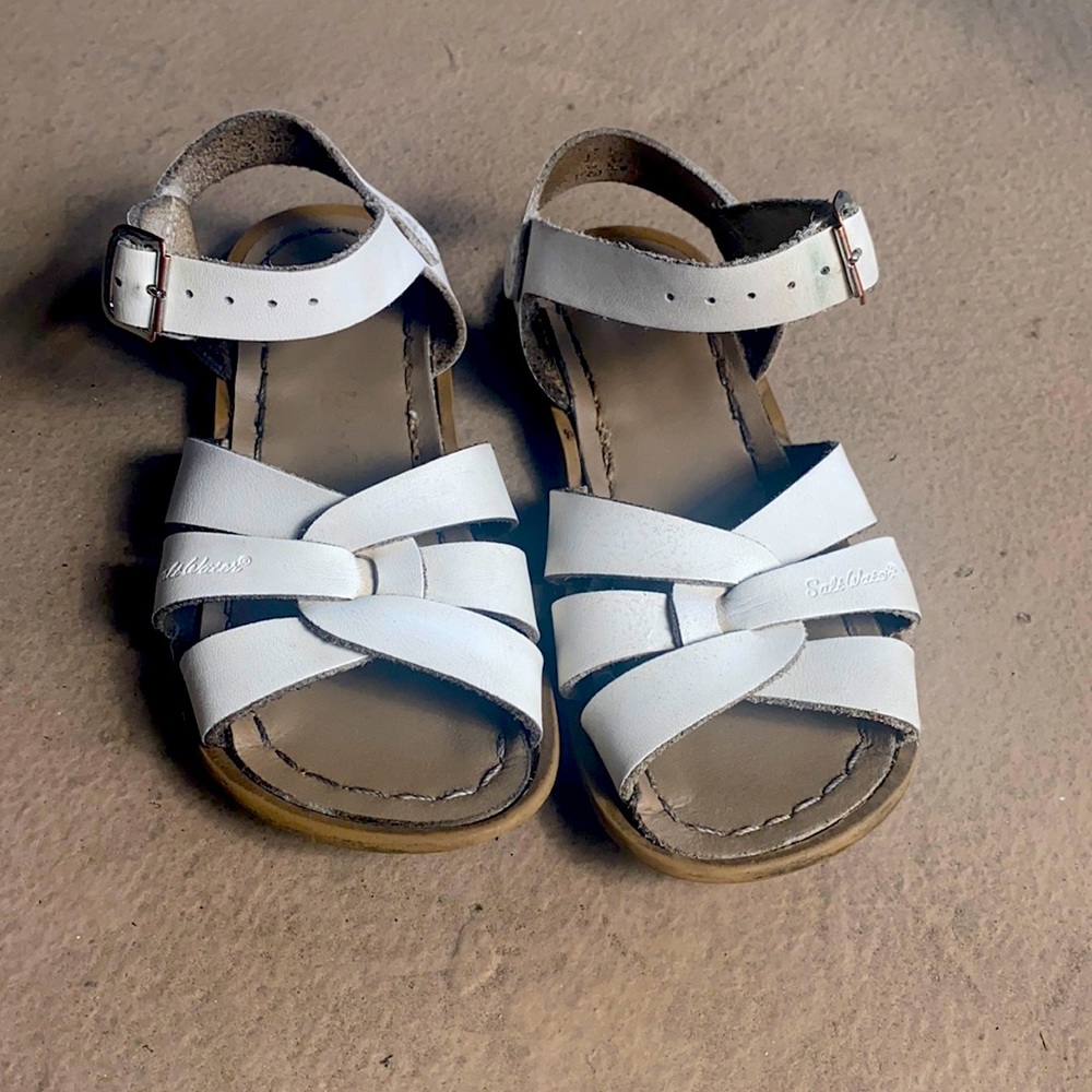 Salt water sandals size 10